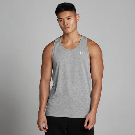 MP Rest Day Stringer Vest til mænd – Grey Marl