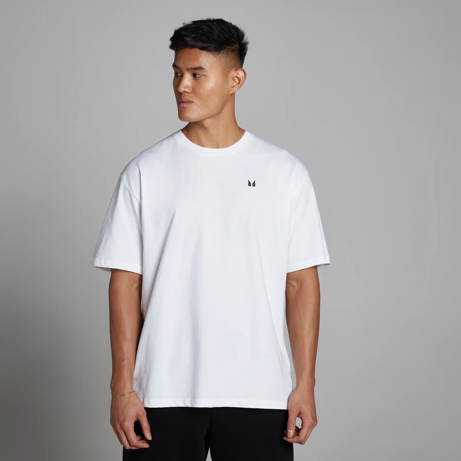 MP Rest Day Oversized T-Shirt til mænd – Hvid - M Billede 1