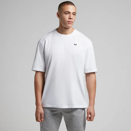 MP Rest Day Oversized T-Shirt til mænd – Hvid