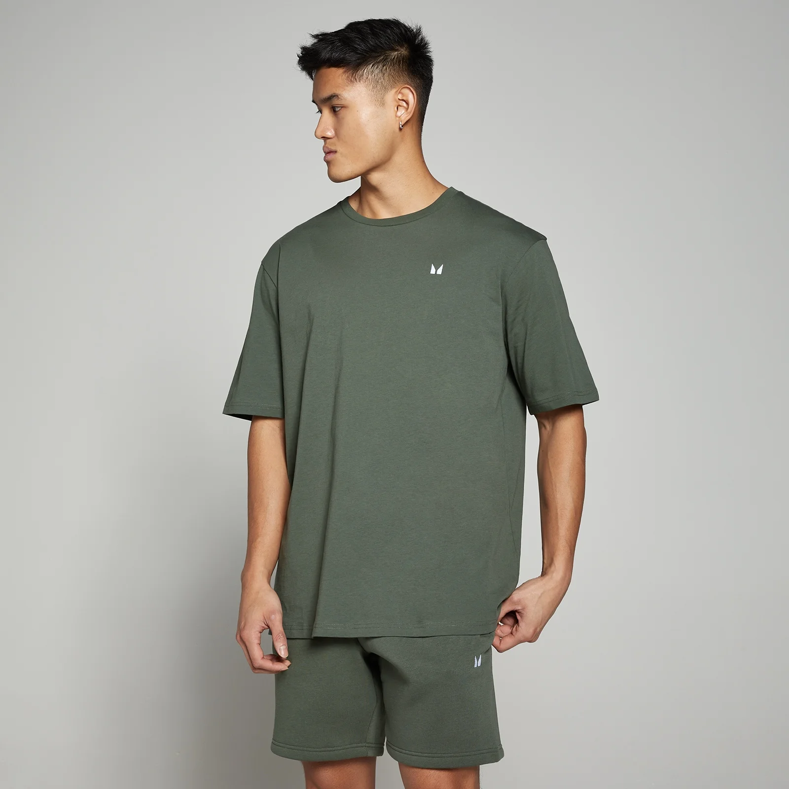 MP Rest Day Oversized T-Shirt til mænd – Thyme - XS Billede 1