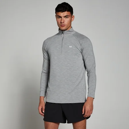 MP Performance 1/4 Zip til mænd – Chrome Marl