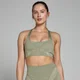 MP Tempo Ultra Geometric Seamless Sports Bra til kvinder – Brindle