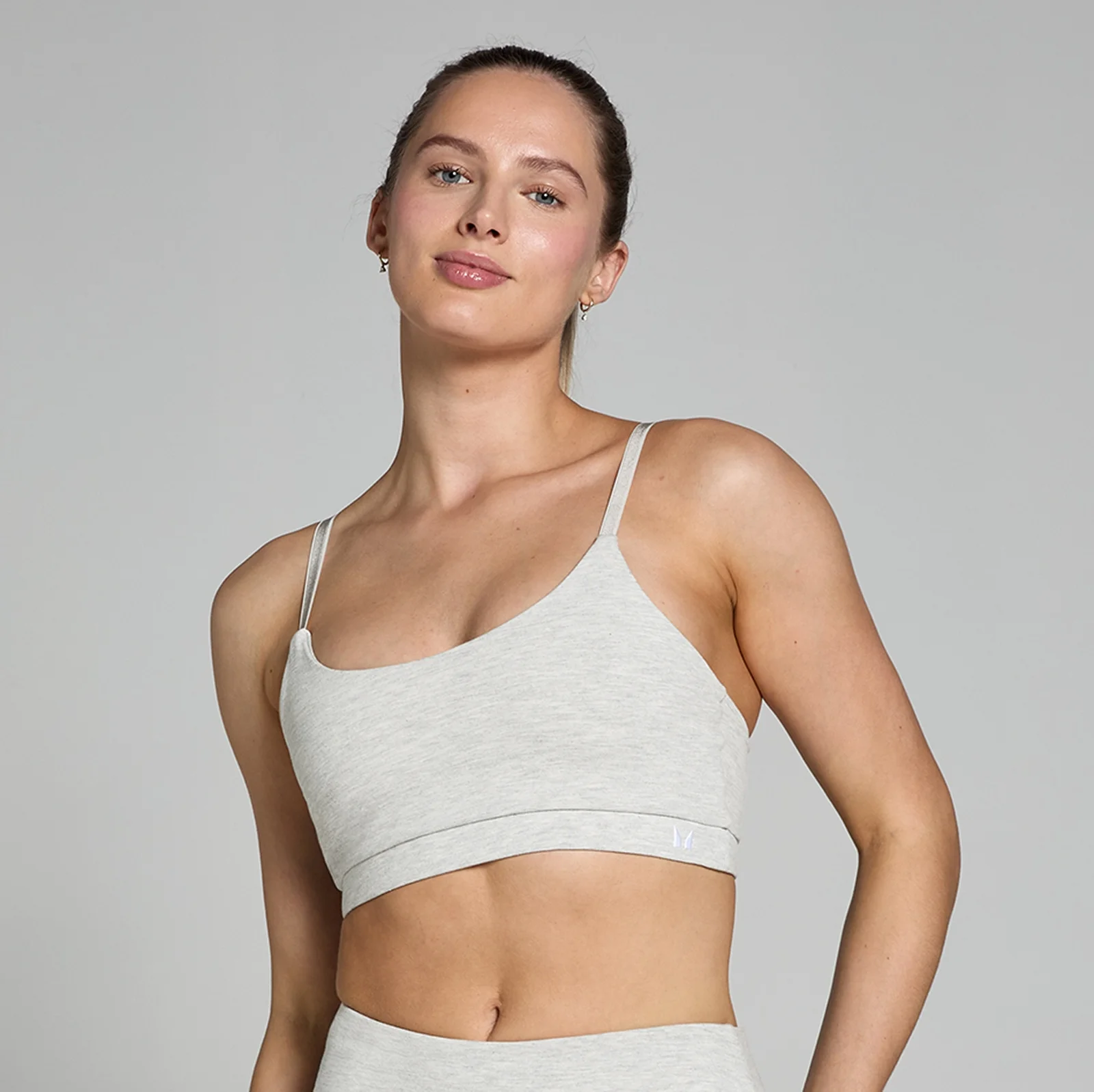 MP Basics Bra til kvinder – Light Grey Marl - L Billede 1