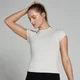 MP Basics Body Fit Short Sleeve T-Shirt til kvinder – Light Grey Marl