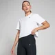 MP Basics Boxy Short Sleeve Crop T-Shirt til kvinder – Hvid