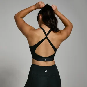 MP Power Cross Back Sports Bra til kvinder – Sort - Size XXS