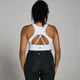 MP Power Longline Sports Bra til kvinder – Hvid