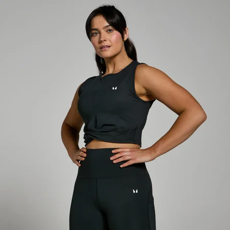 MP Power Crop Vest til kvinder – Sort