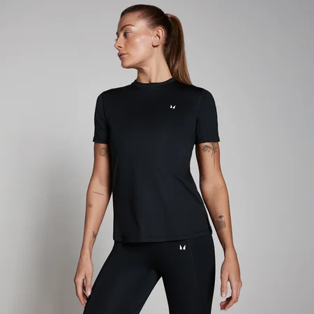 MP Training Short Sleeve T-Shirt til kvinder – Sort