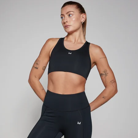 MP Training Racerback Sports Bra til kvinder – Sort
