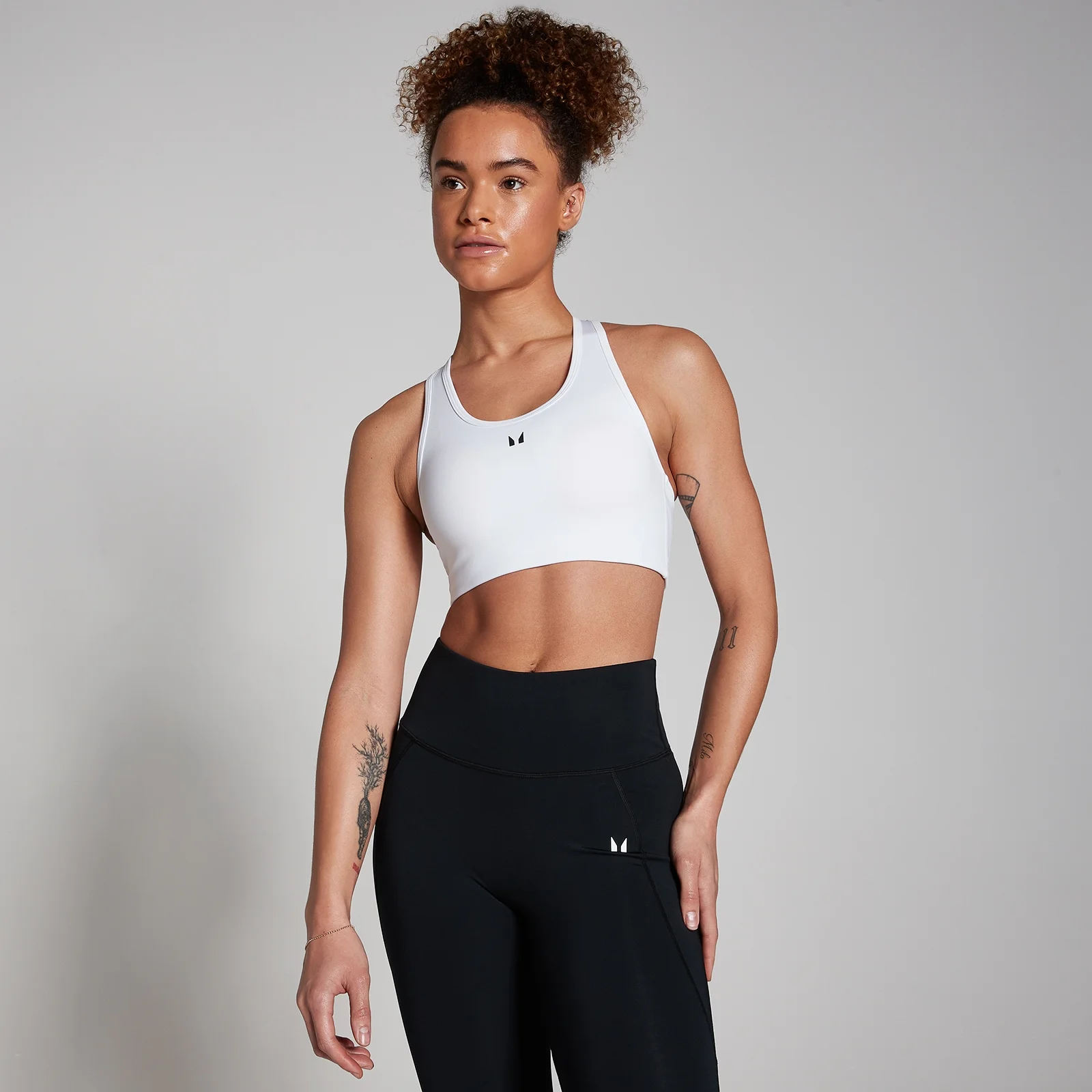 MP Training Racerback Sports Bra til kvinder – Hvid - XXS Billede 1