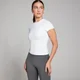 MP Tempo Body Fit Short Sleeve T-Shirt til kvinder – Hvid