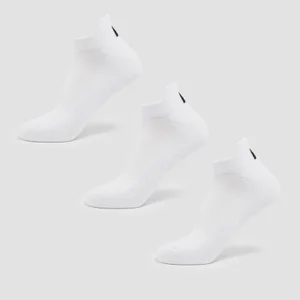 MP Unisex Trainer Socks (3-pak) – Hvid - Size UK 2-5