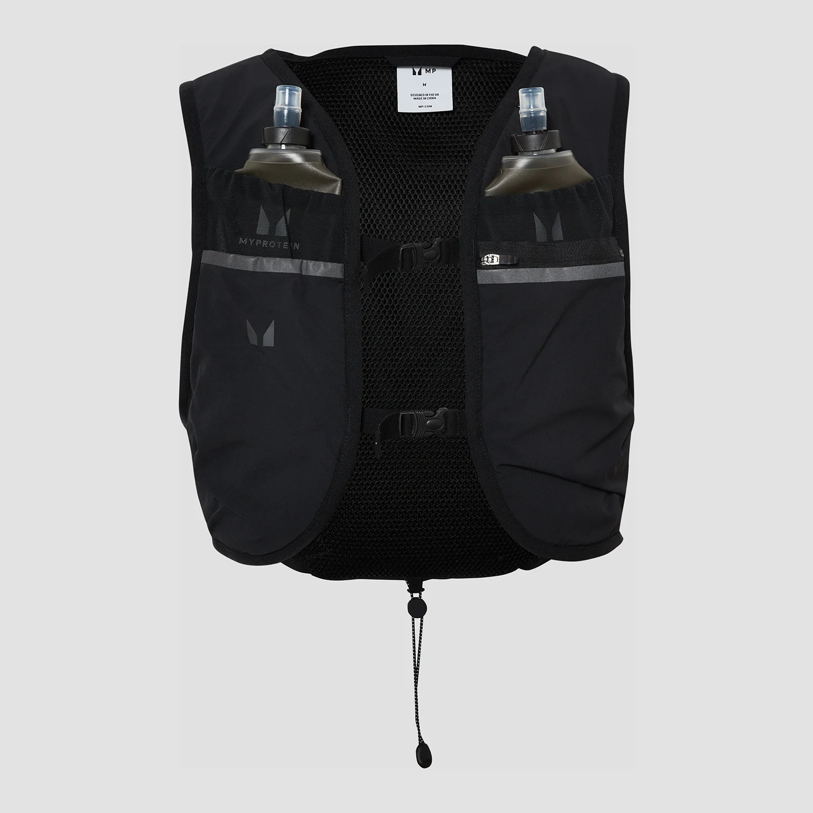 MP Velocity Ultra Hydration Vest og 2 Soft Running Bottles-pakke - M Billede 1