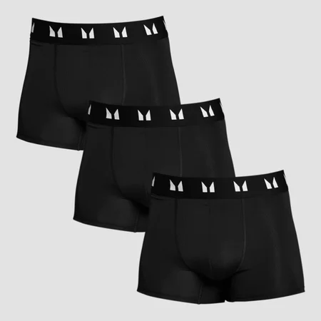 MP Technical Boxershorts til mænd (3-pak) – Sort