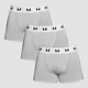 MP Boxers til mænd (3-pak) – Grey Marl/Hvid