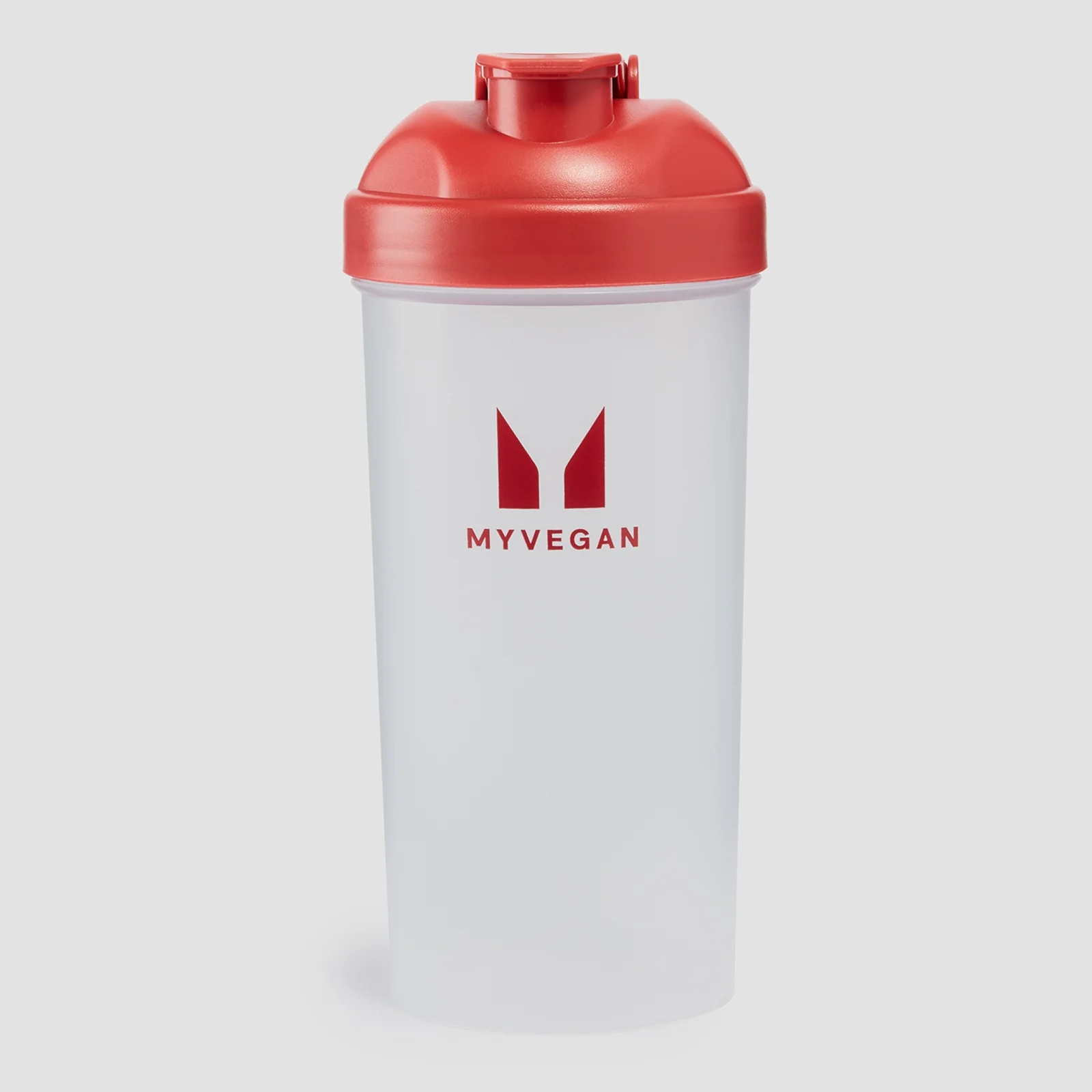 Myvegan Plastic Shaker Bottle - Burgundy - 600ml Billede 1