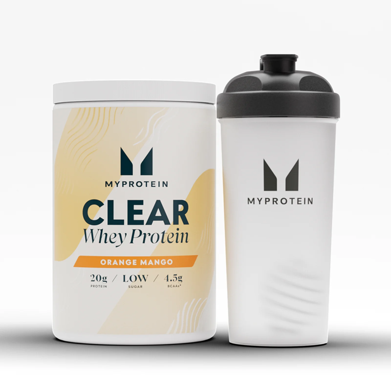 Clear Protein-pakke - Shaker - Orange Mango Billede 1