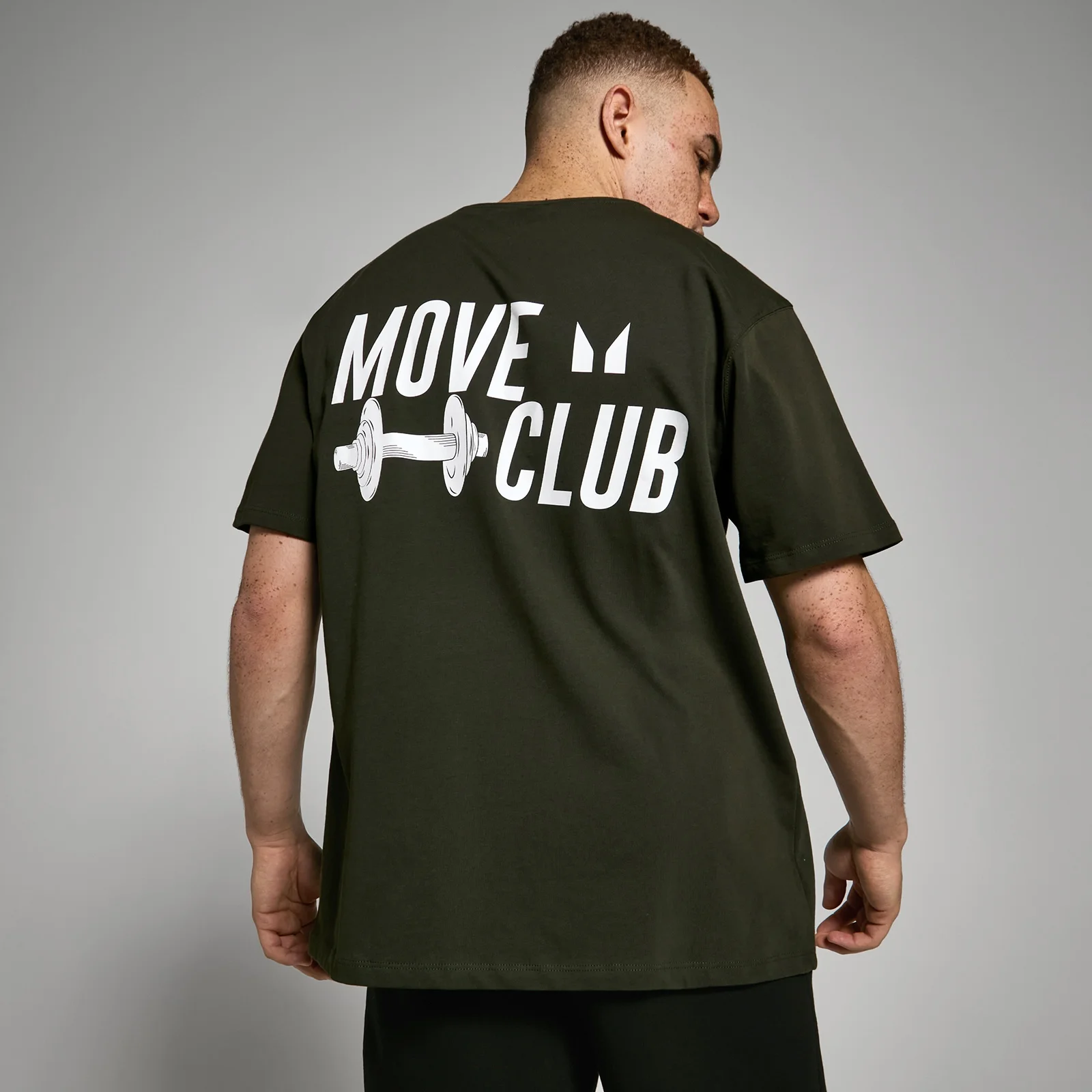MP Oversized Move Club T-Shirt – Forest Green - XXS - XS Billede 1