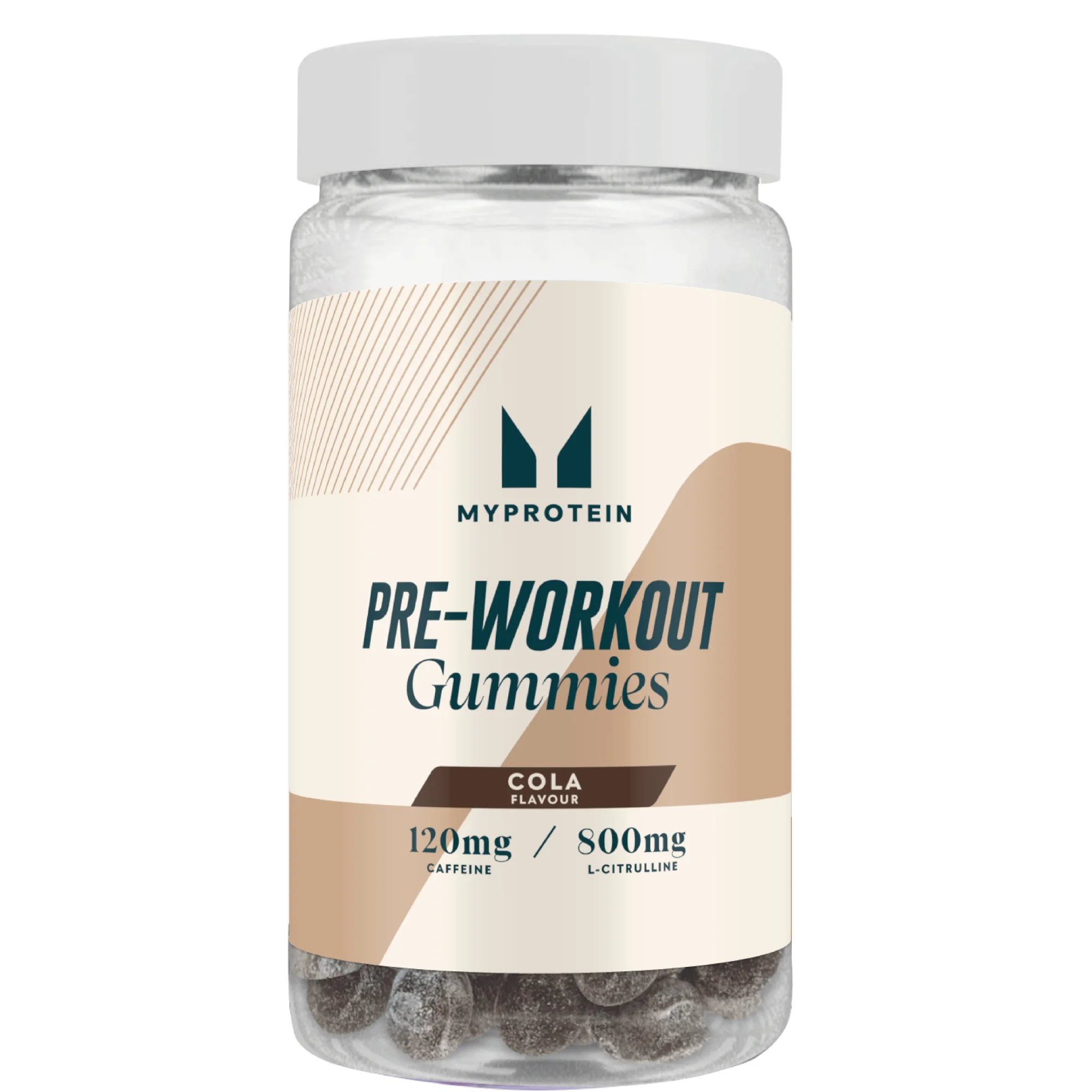 Pre-Workout Gummies - 60 Gummies - 15servings - Cola Billede 1