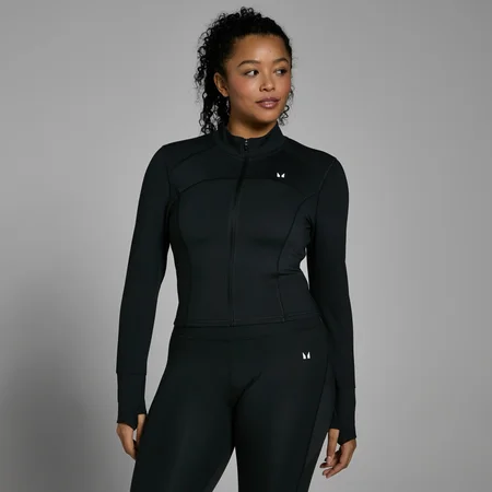 MP Power Cropped Jacket til kvinder – Sort