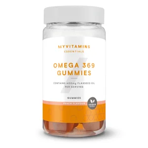Vingummier med omega-3, -6 og -9 - Flavour Peach