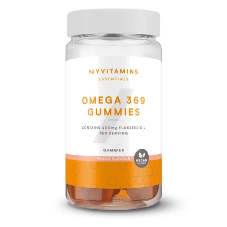 Vingummier med omega-3, -6 og -9