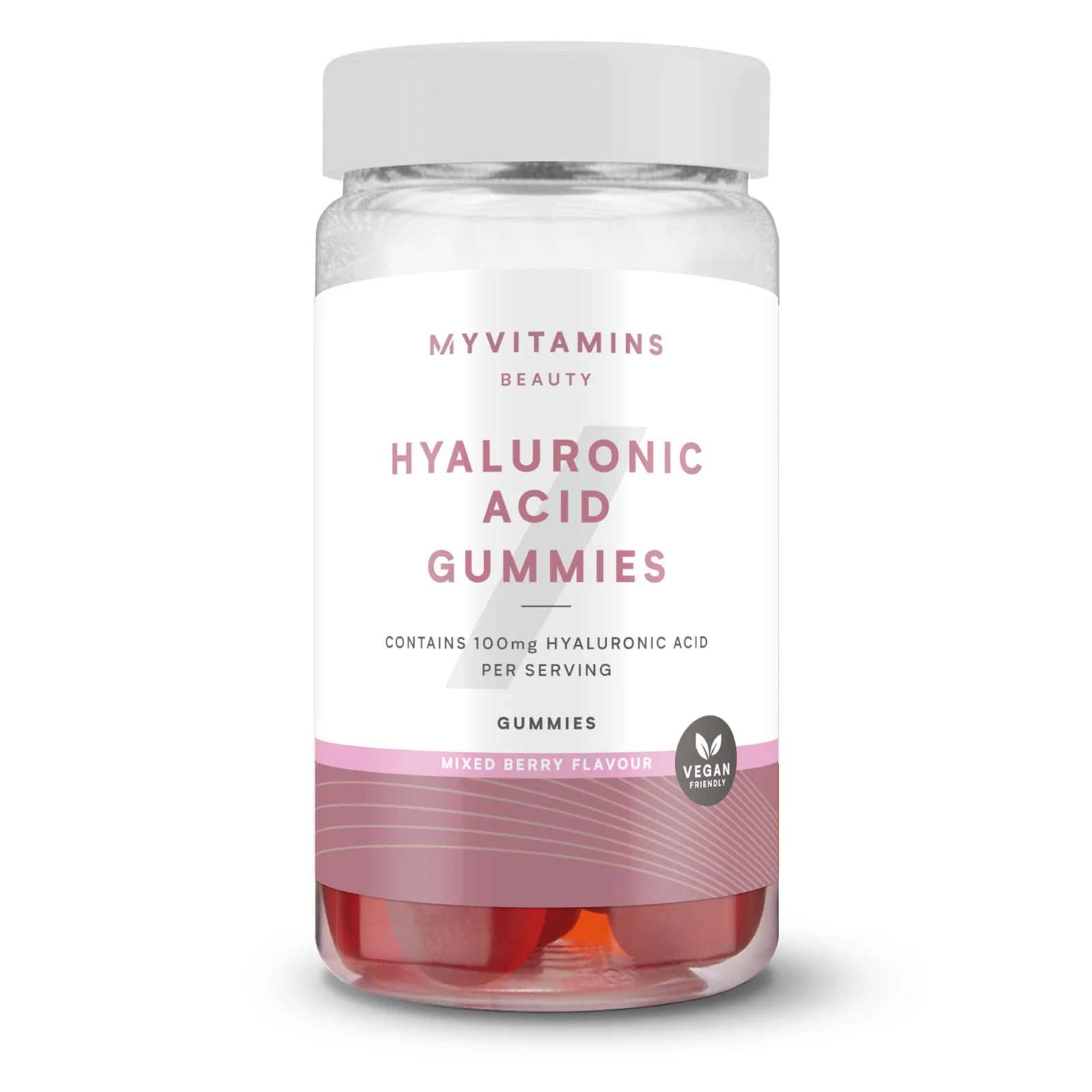 Hyaluronic Acid Gummies - 60gummies - Blandet bær Billede 1
