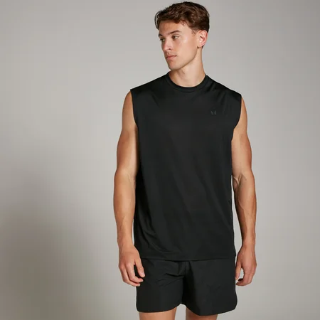 MP Tempo Oversized Mesh Training Tank til mænd – Sort