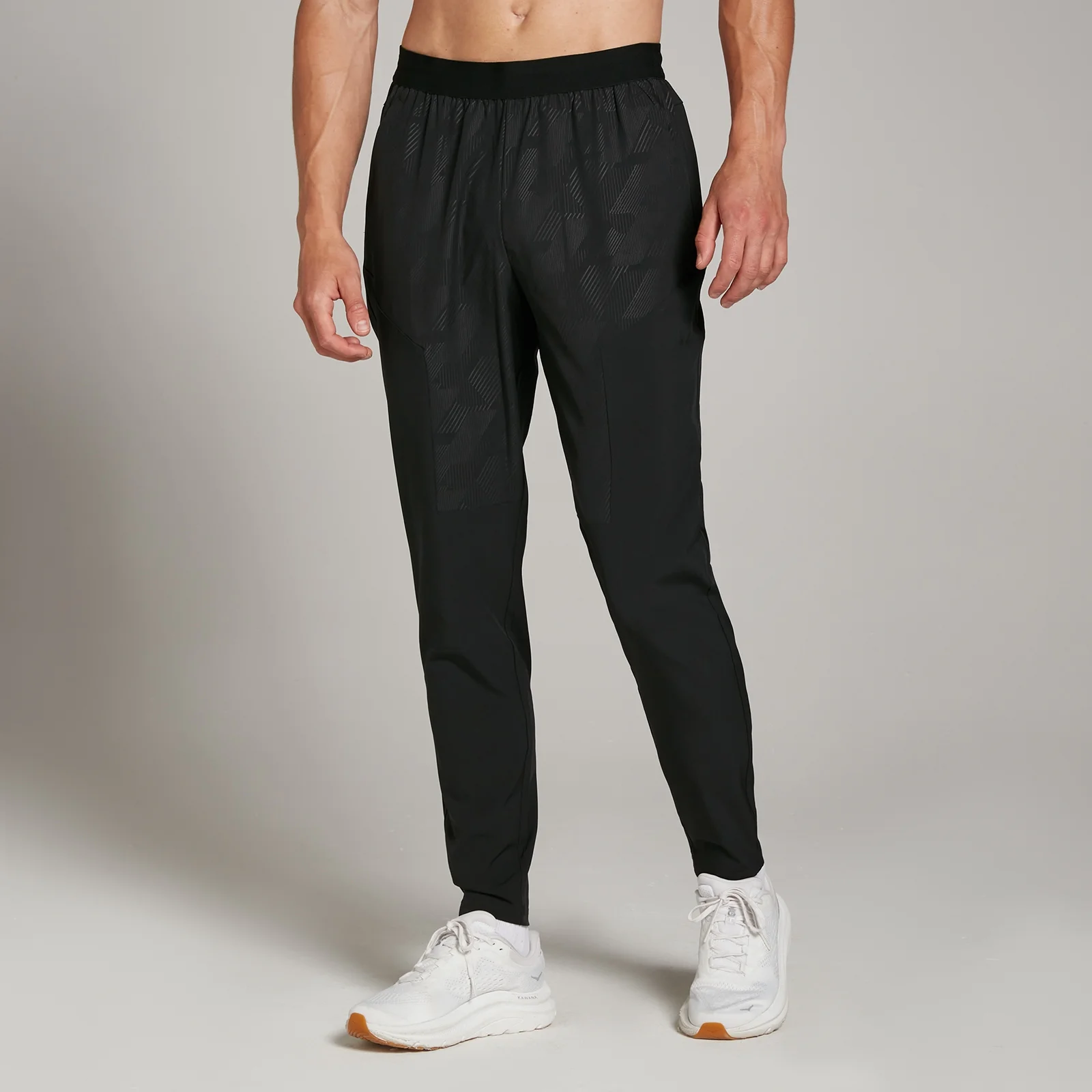 MP Tempo Embossed Training Jogger til mænd – Sort - XS Billede 1