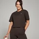 MP Basic Boxy Crop T-Shirt til kvinder – Coffee
