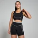 MP Tempo Contrast Texture Sports Bra til kvinder – Sort