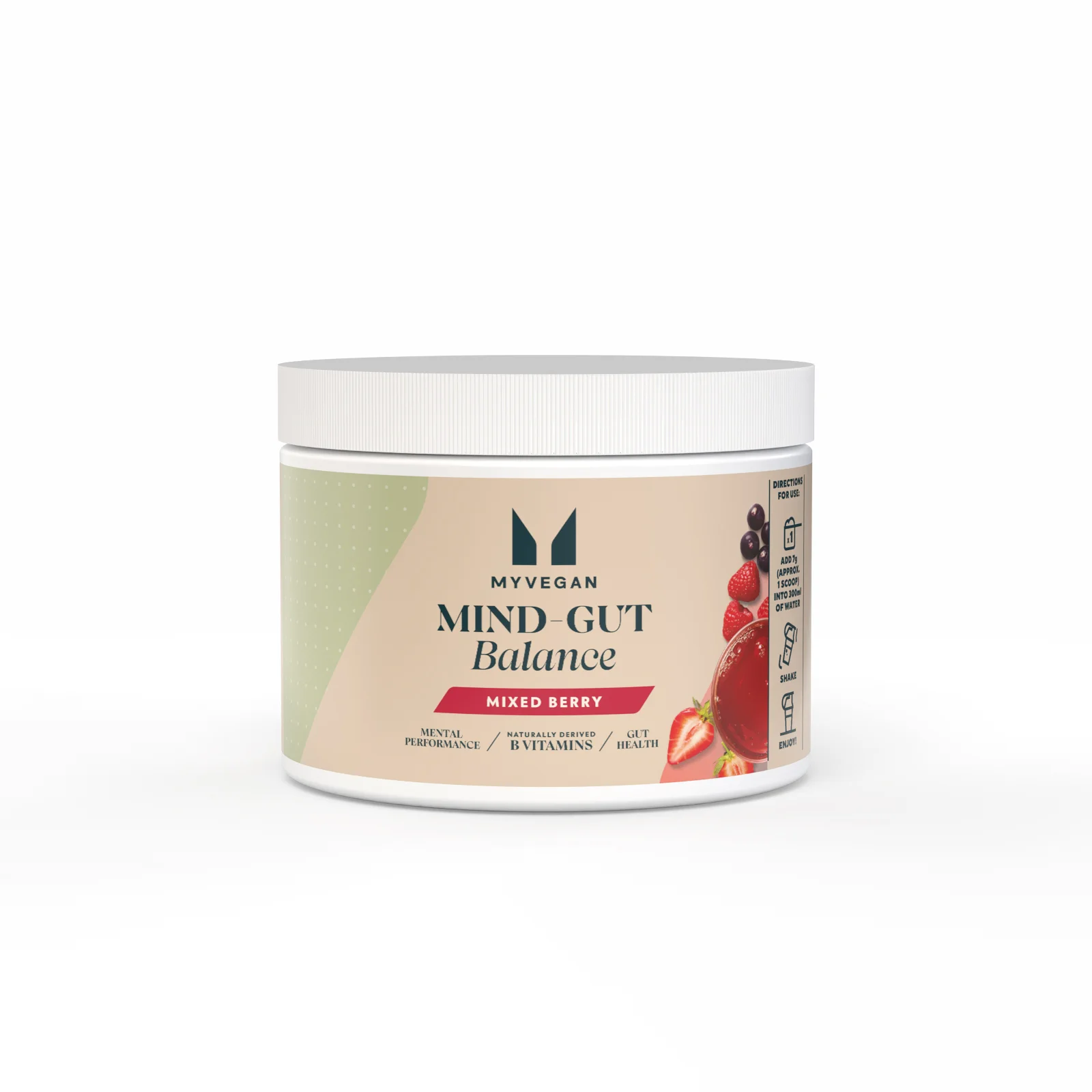 Mind-Gut Balance   - 30servings - Mixed Berry Billede 1