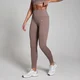 MP Tempo Rib Seamless Leggings til kvinder – Hazelnut