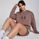 MP Tempo Oversized Sweatshirt til kvinder – Hazelnut