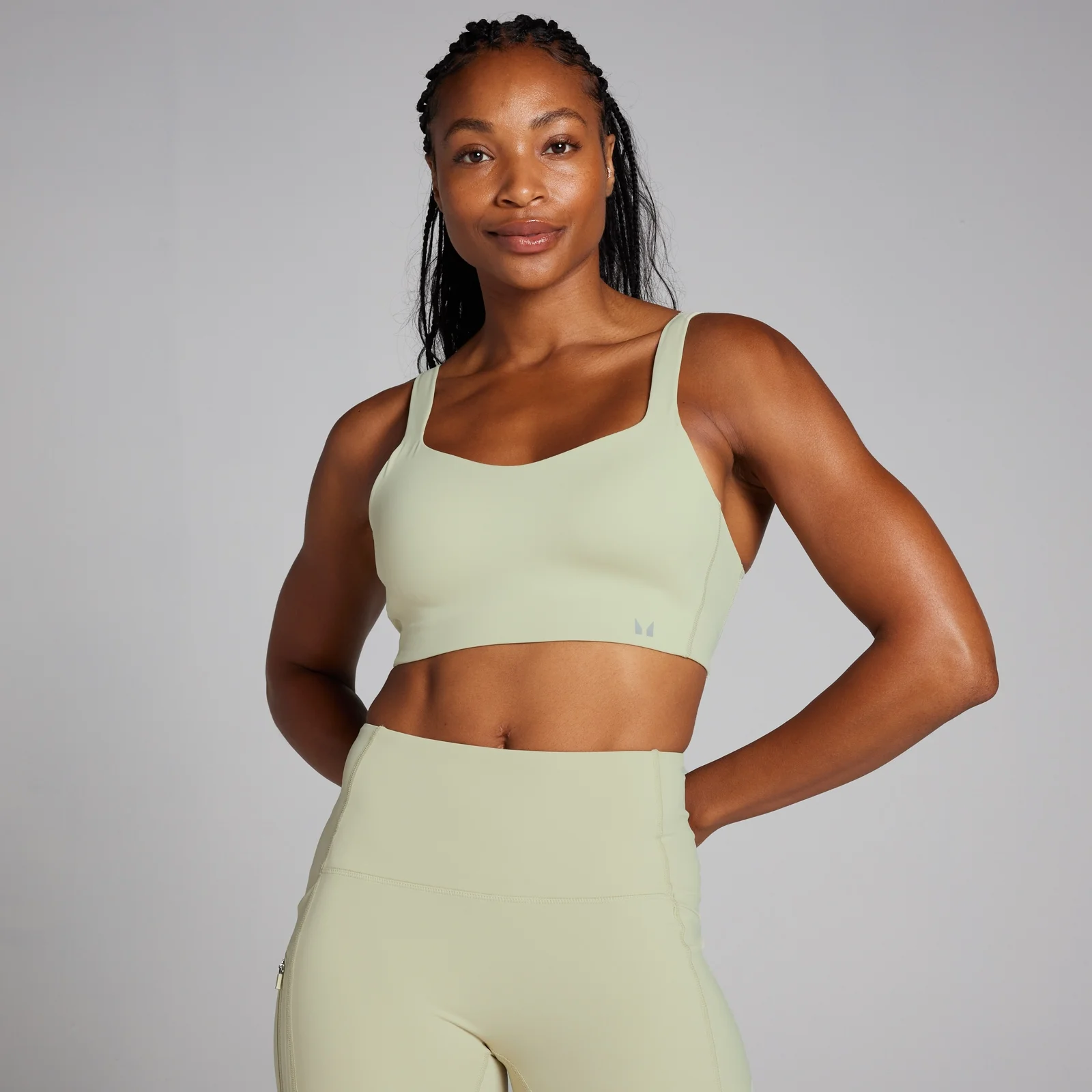 MP Velocity Ultra Bonded Sports Bra til kvinder – Warm Sage - XL Billede 1