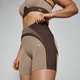 MP Contrast Rib Seamless Cycling Shorts til kvinder – Cashmere/Espresso