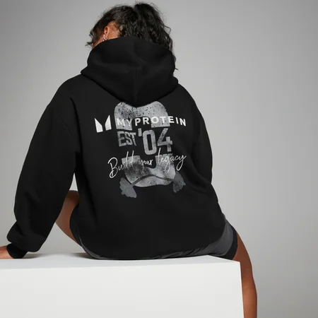 MP Origin Graphic Hoodie – Sort
