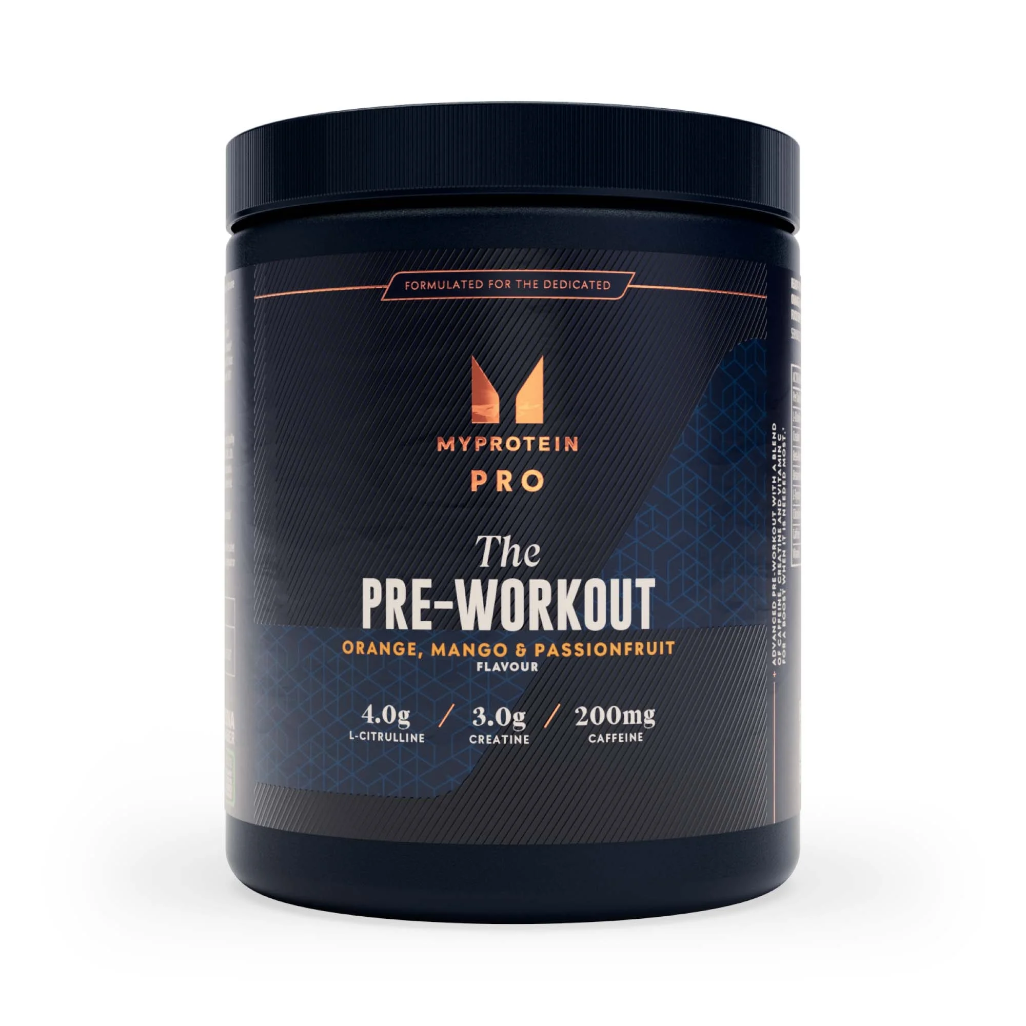 THE Pre-Workout - 30servings - Appelsin Mango Passionsfrugt Billede 1
