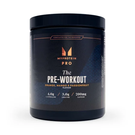 THE Pre-Workout - 30servings - Appelsin Mango Passionsfrugt