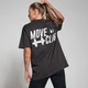 MP Oversized Move Club T-Shirt – Washed Black