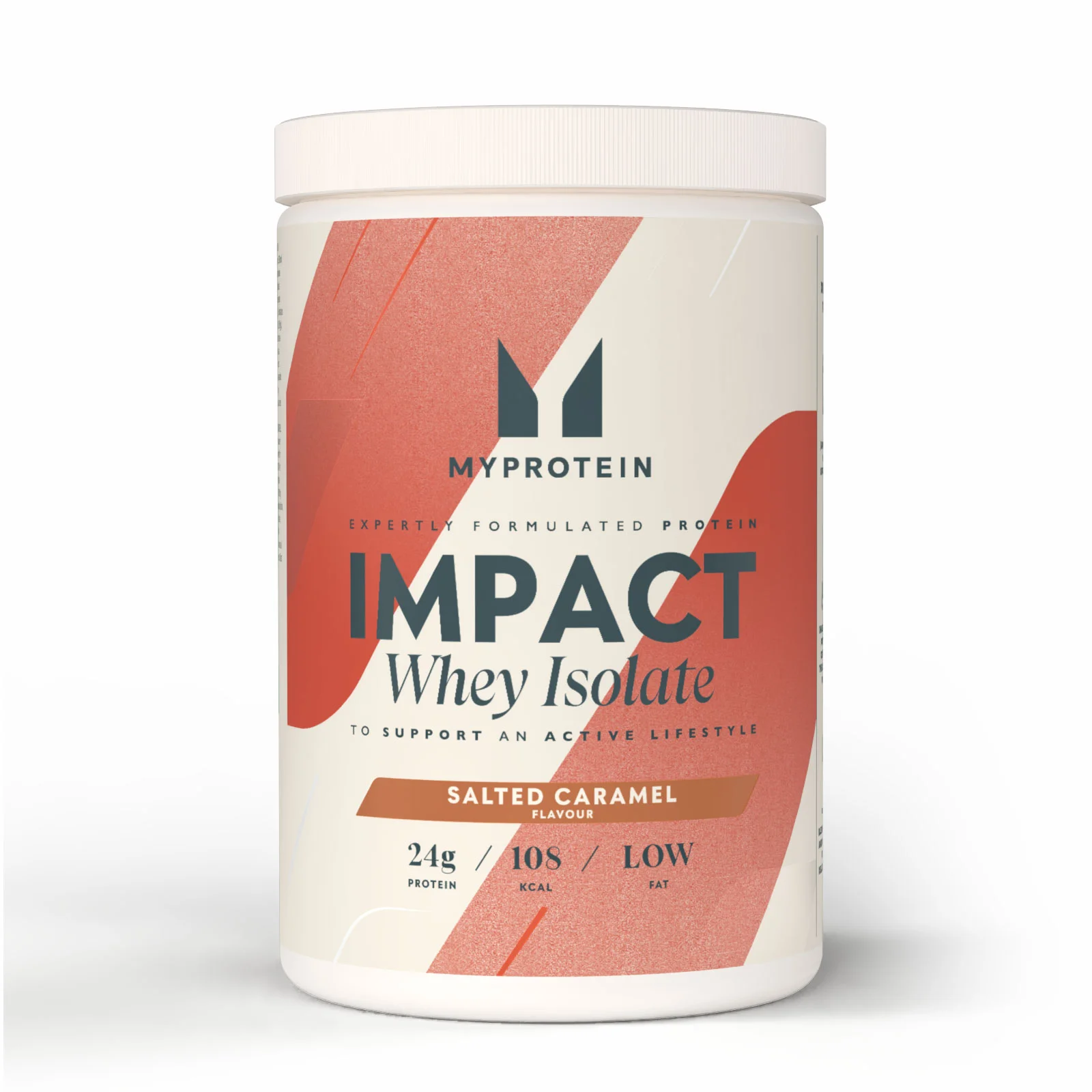 Myprotein, Impact Whey Isolate, Salted Caramel, 480g Tub (Retail) Billede 1