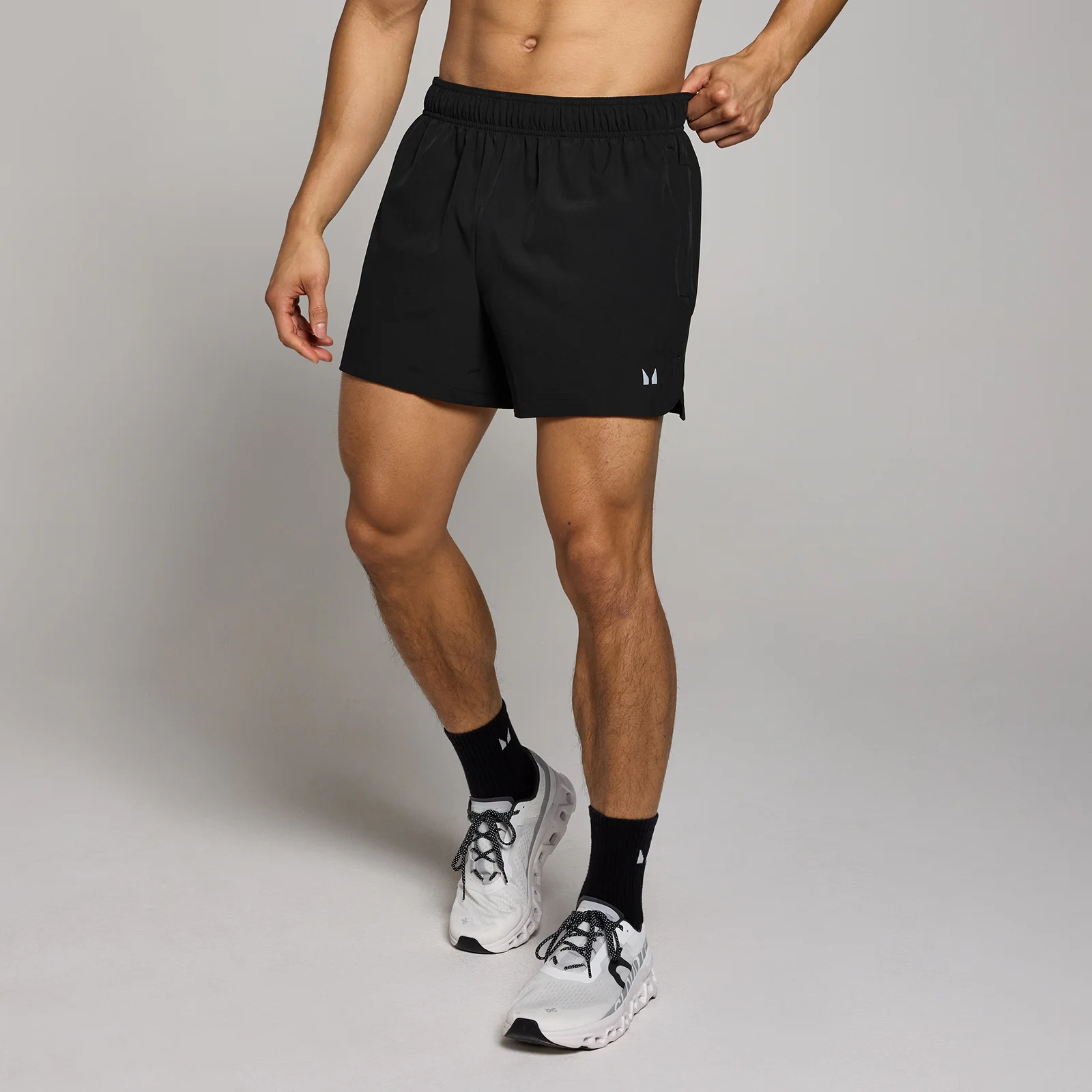 MP Woven Training 5" Short til mænd – Sort - M Billede 1