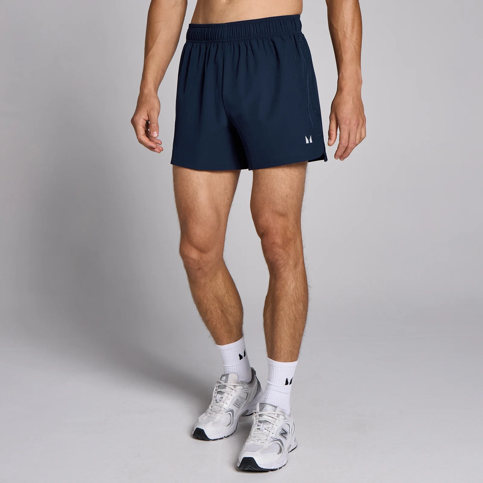 MP Woven Training 5" Short til mænd – Navy - L Billede 1