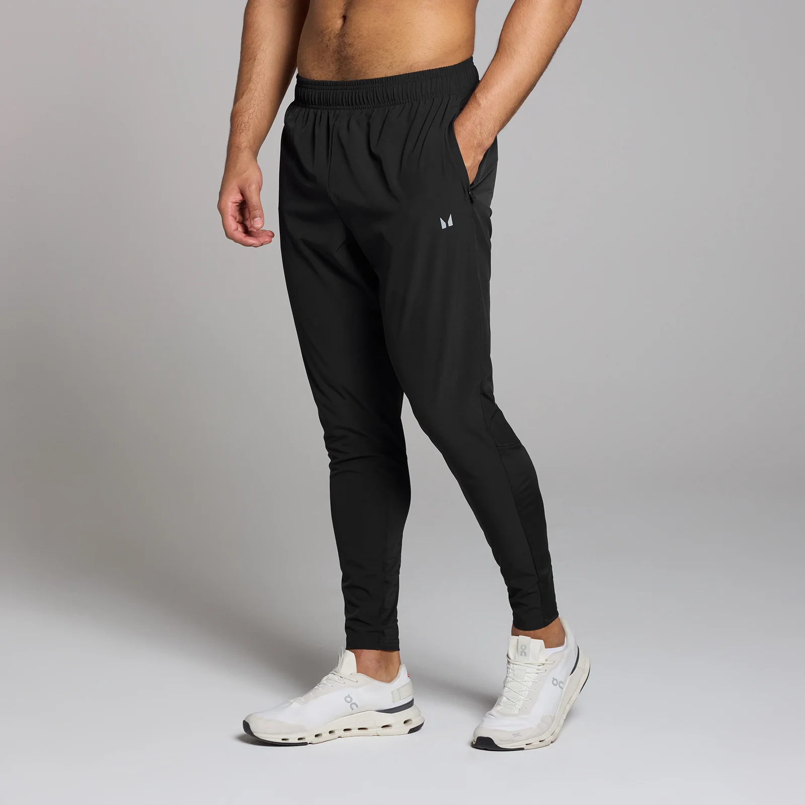 MP Training Woven Joggers til mænd – Sort - M Billede 1