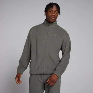 MP Zip Through Fleece til mænd – Gun Metal - Size M