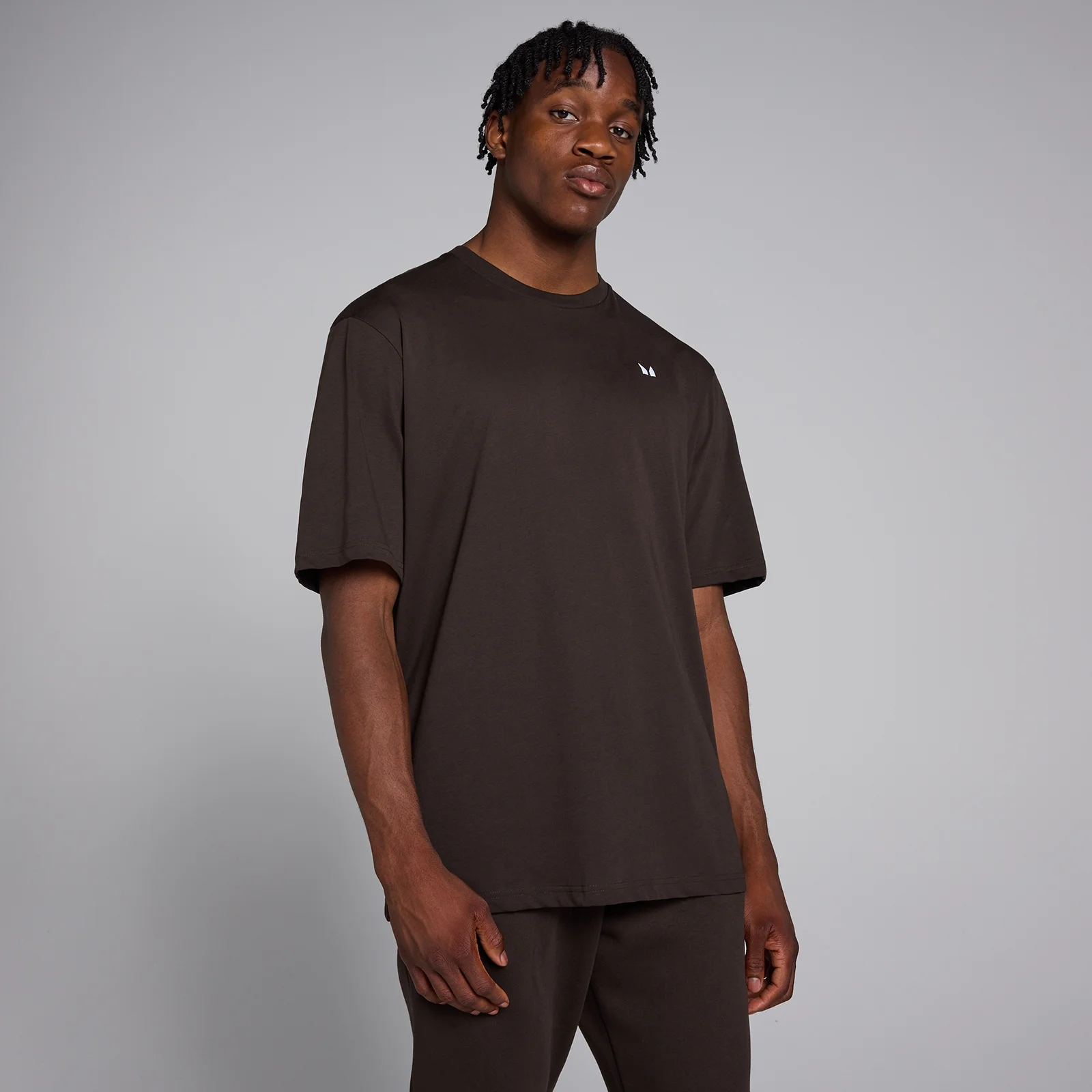 MP Rest Day Oversized T-Shirt til mænd – Coffee - L Billede 1