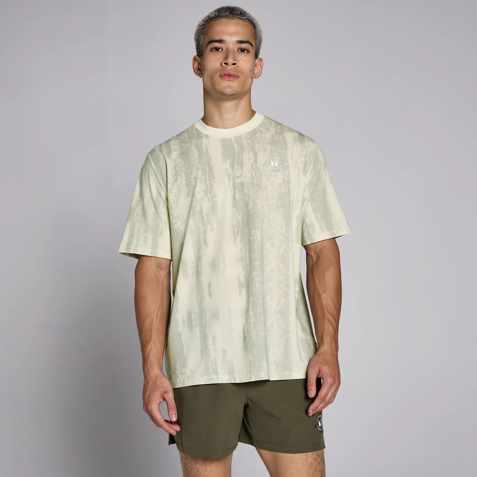MP Tempo Oversized T-shirt til mænd – Barley Green - L Billede 1