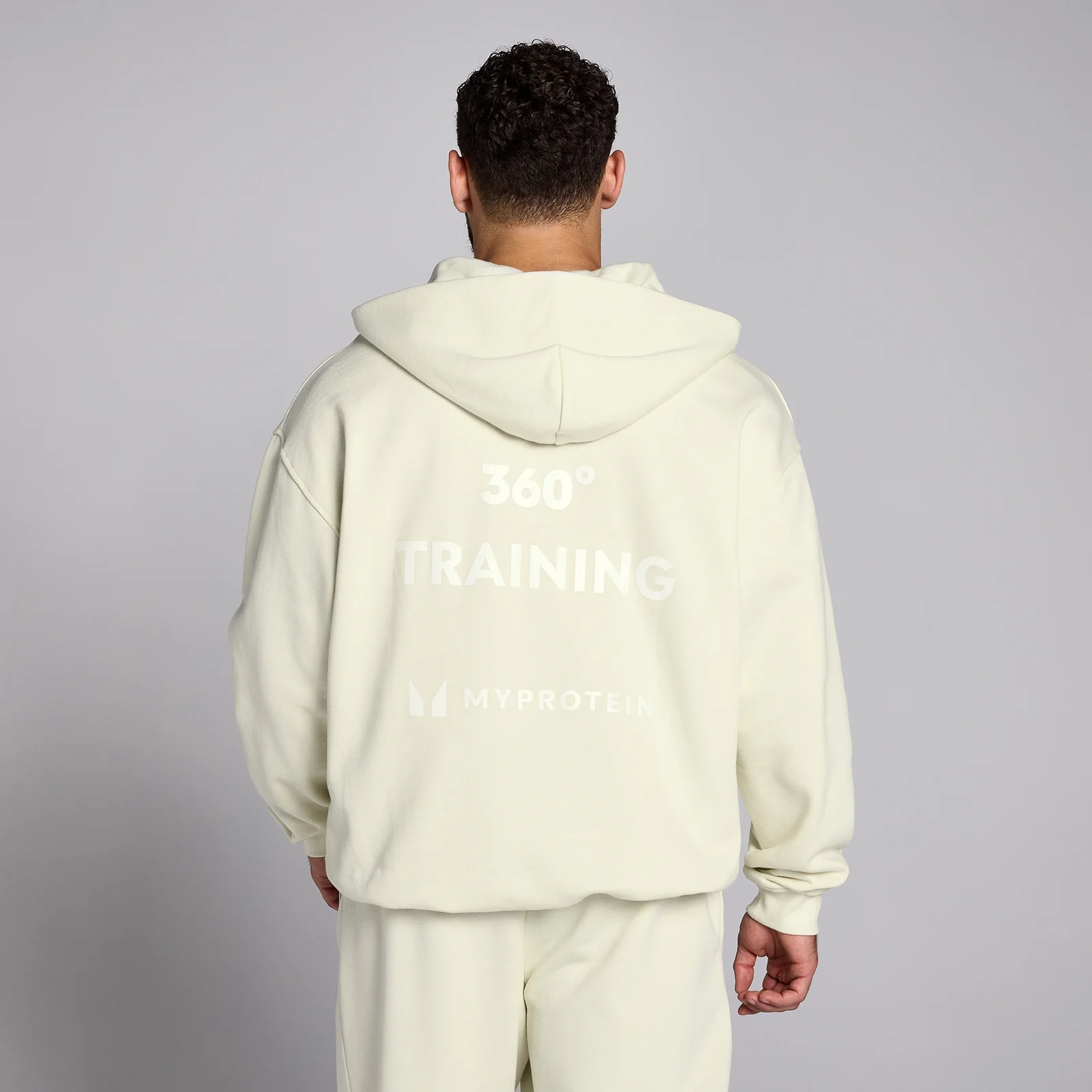 MP Tempo Hybrid 1/4 Zip Hoodie til mænd – Barley Green - XS Billede 1