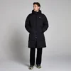 MP Long Puffer Jacket til mænd – Sort